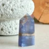 Violet fluorite tower