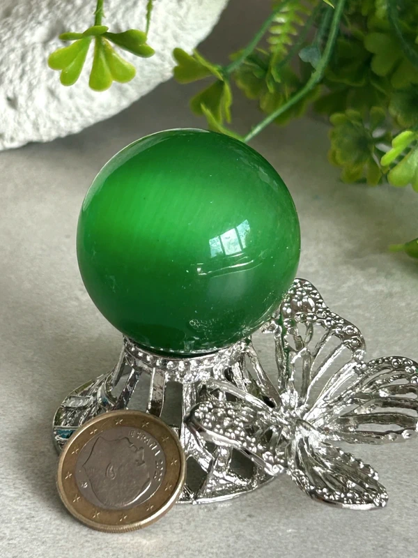 Esfera ojo de gato verde