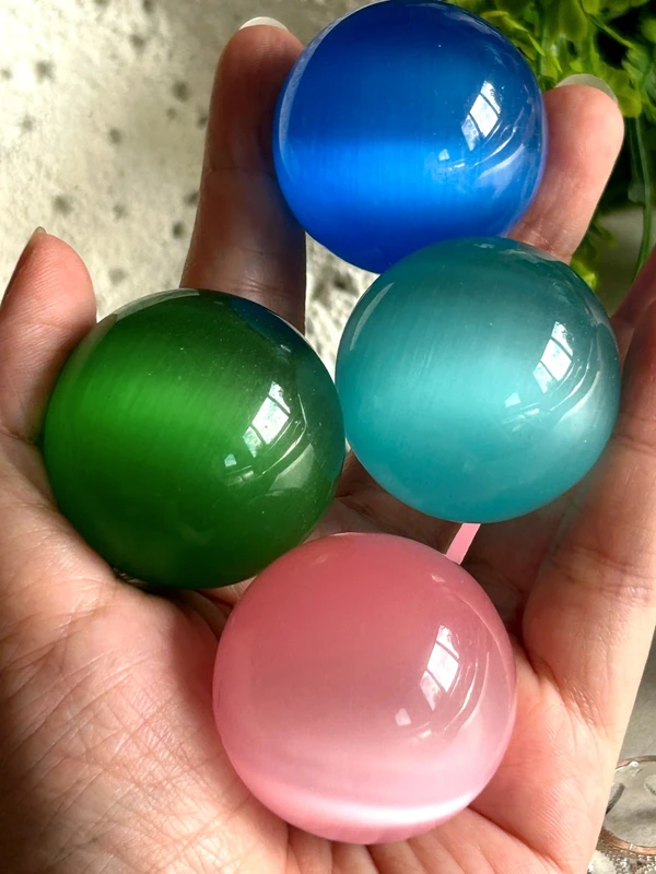 Esfera ojo de gato verde