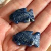 Blue sodalite fish