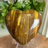 Corazón de ojo de tigre Grande