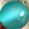 Esfera ojo de gato azul hielo