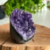 Amatista violeta intensa • cristal • pieza decorativa