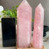 Rose Quartz Column * Large Natural Crystal