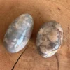 Natural Sakura Flower Agates • Blue-gray hue
