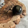 Lightning-Struck Wood / Sun-Moon-Zodiac Astrological Board / Crystal Display Stand
