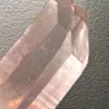 Cuarzo rosa natural "Twin Crystal"