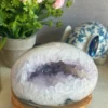 Large “Smile” Natural Quartz Geode