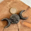 Obsidiana plateada natural Triple Moon