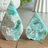 Torre de Aragonite azul natural