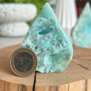 Torre de Aragonite azul natural