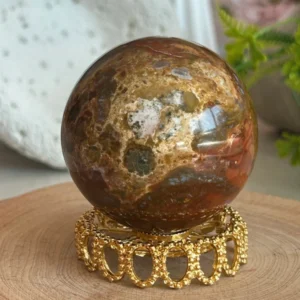 Esfera de Ocean Jasper natural