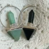 Natural green aventurine pendulum 💚 double-ended