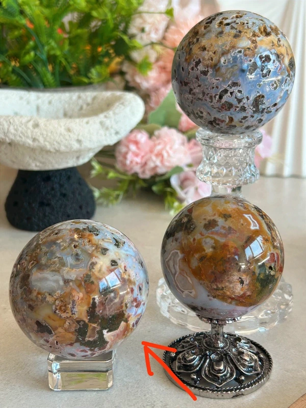 esfera "sunset ocean" 🌅 Ocean Jasper natural