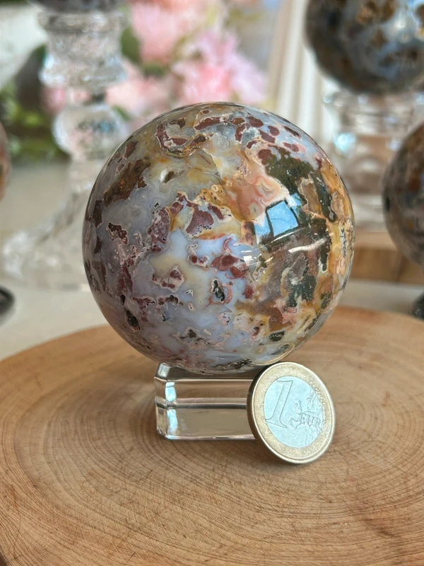 esfera "sunset ocean" 🌅 Ocean Jasper natural
