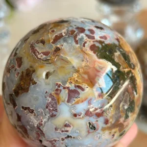esfera "sunset ocean" 🌅 Ocean Jasper natural