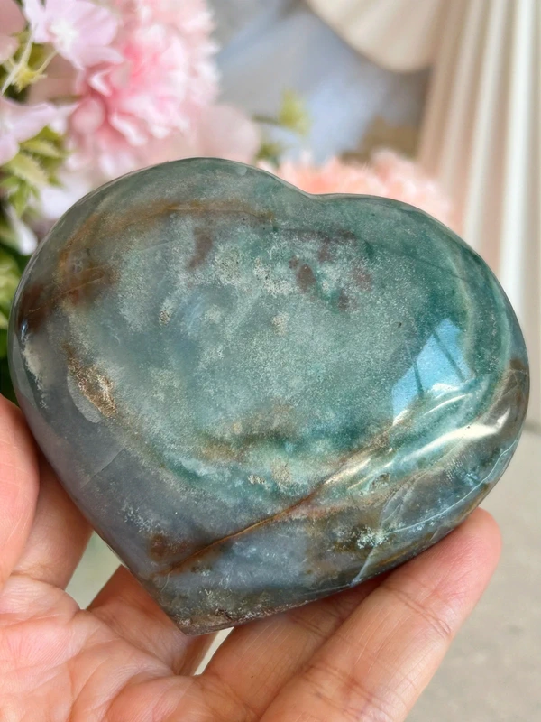 Corazón Ocean Jasper natural