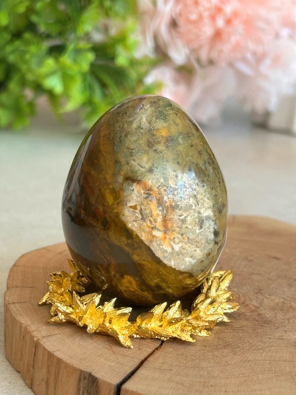 Huevo Ocean Jasper natural