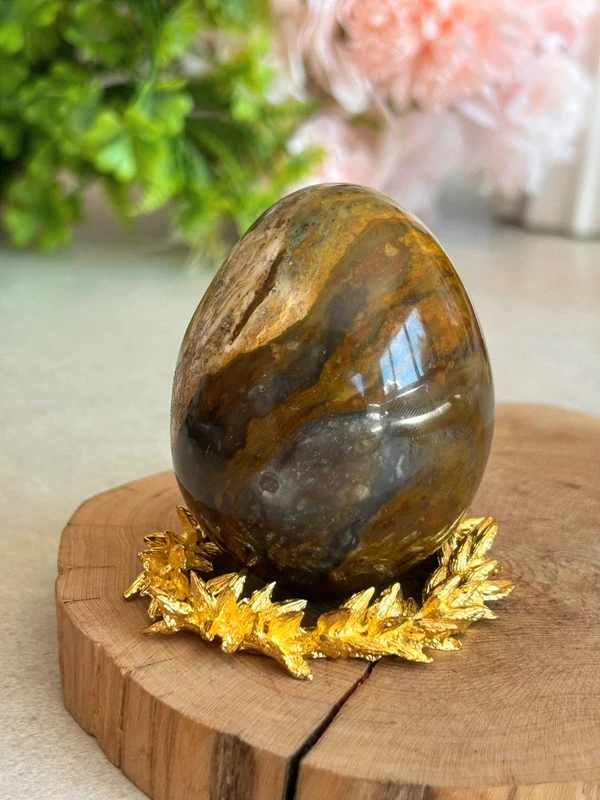Huevo Ocean Jasper natural