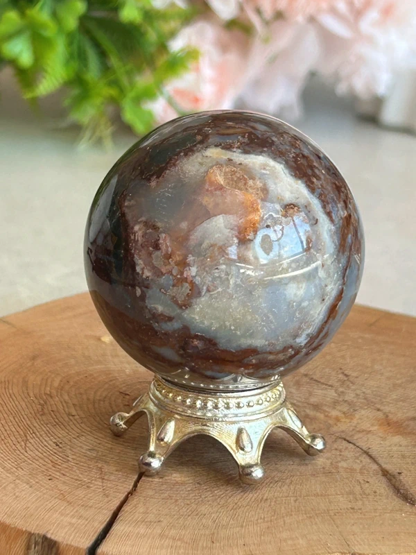 Esfera de Ocean Jasper natural