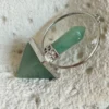 Natural green aventurine pendulum 💚 double-ended