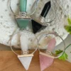 Natural green aventurine pendulum 💚 double-ended
