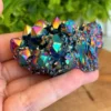 Drusa de cristal arcoíris