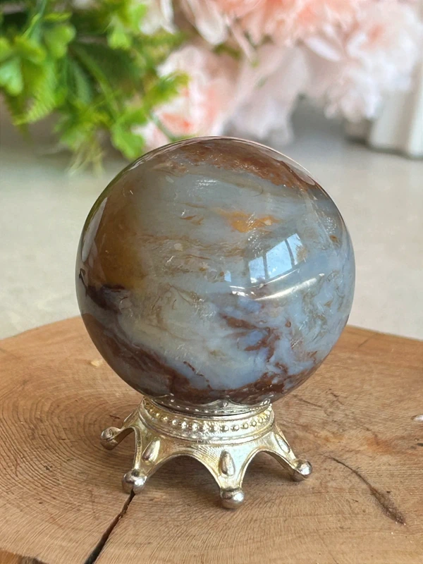 Esfera de Ocean Jasper natural