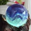 Fluorita esfera 💜💚 cristal natural