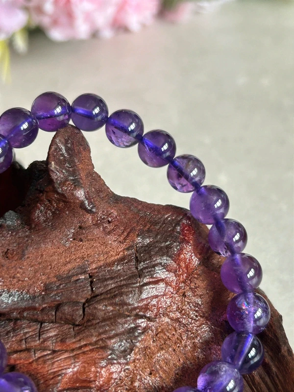 Pulsera de amatista natural