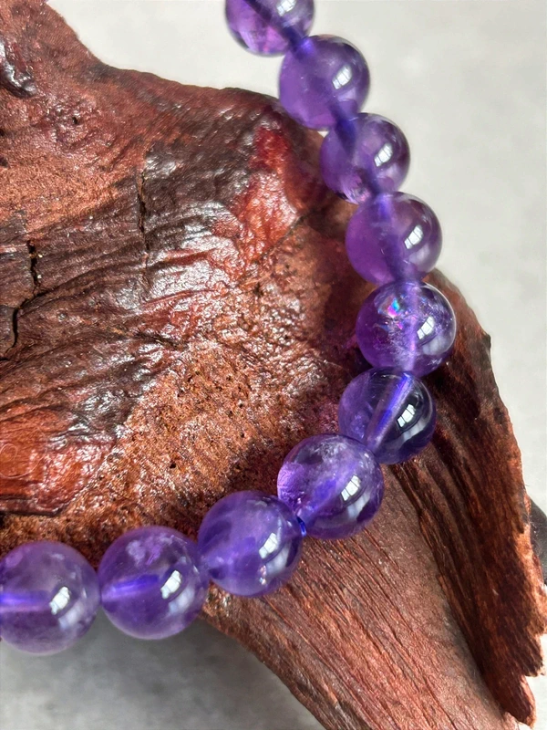 Pulsera de amatista natural
