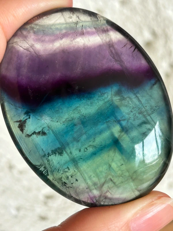 1779291387-1.webp Natural Fluorite • Tumbled Stone • Crystal