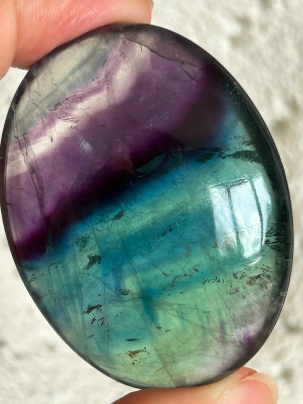 1779291387.webp Natural Fluorite • Tumbled Stone • Crystal
