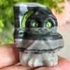 Guardian Owl 🖤 Natural Zebra Jasper