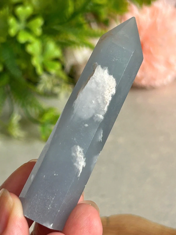 Natural Angel Tower · Ice Blue