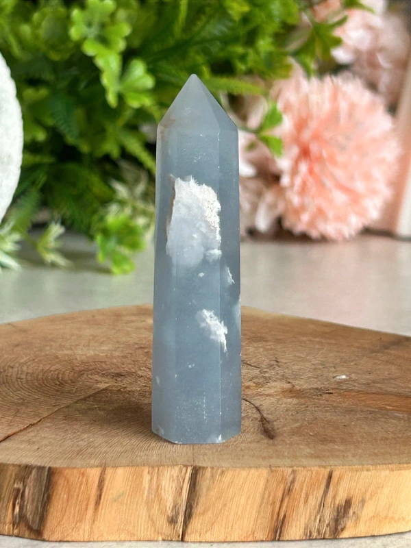 Natural Angel Tower · Ice Blue