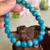 Pulsera de apatito azul natural