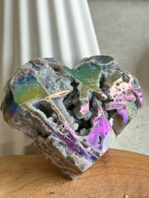Corazón de esfalerita natural Grande