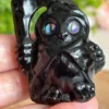 Guardian Owl · Natural Obsidian