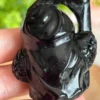 Guardian Owl · Natural Obsidian