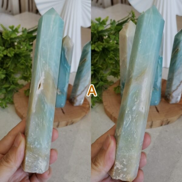 Natural Caribbean calcite tower