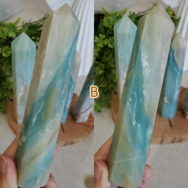 Natural Caribbean calcite tower