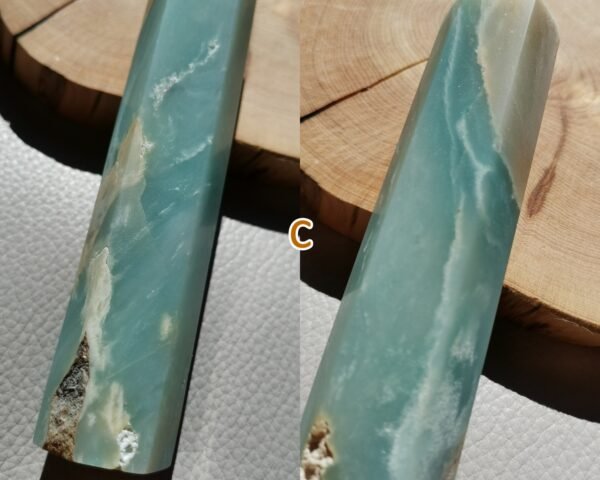 Natural Caribbean calcite tower
