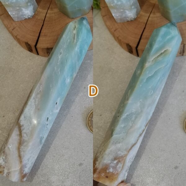 Natural Caribbean calcite tower