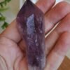 Natural amethyst wand • meditation crystal