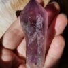 Natural amethyst wand • meditation crystal
