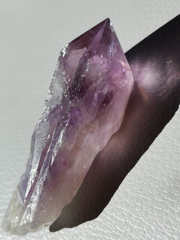 Natural amethyst wand • meditation crystal