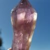 Natural amethyst wand • meditation crystal