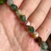 Pulsera de jaspe oceanico multicolor natural