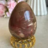 Golden Fiber Fossil Egg natural - huevo fosil con fibras doradas